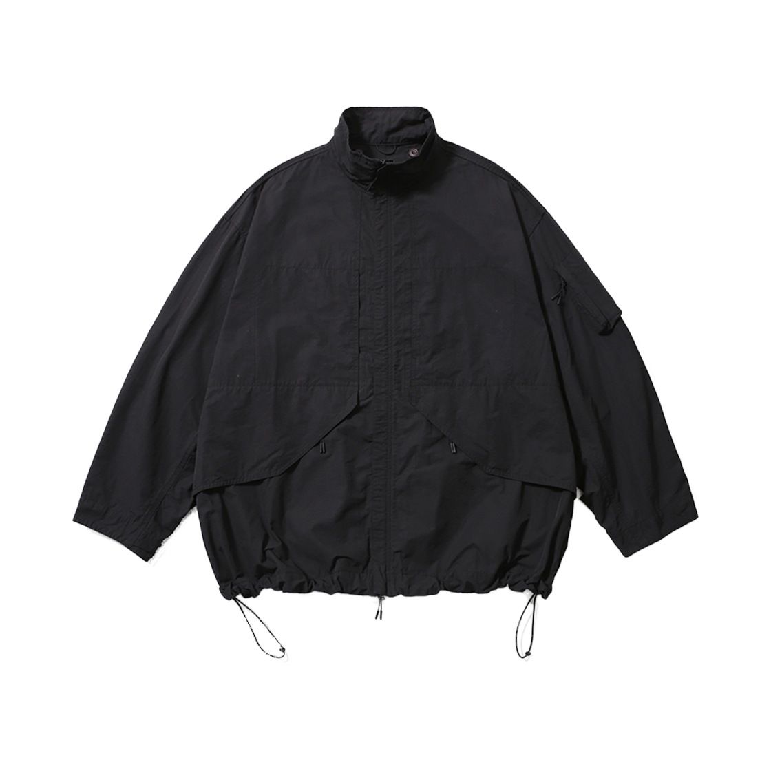 모이프 와이드 패트롤 자켓 블랙