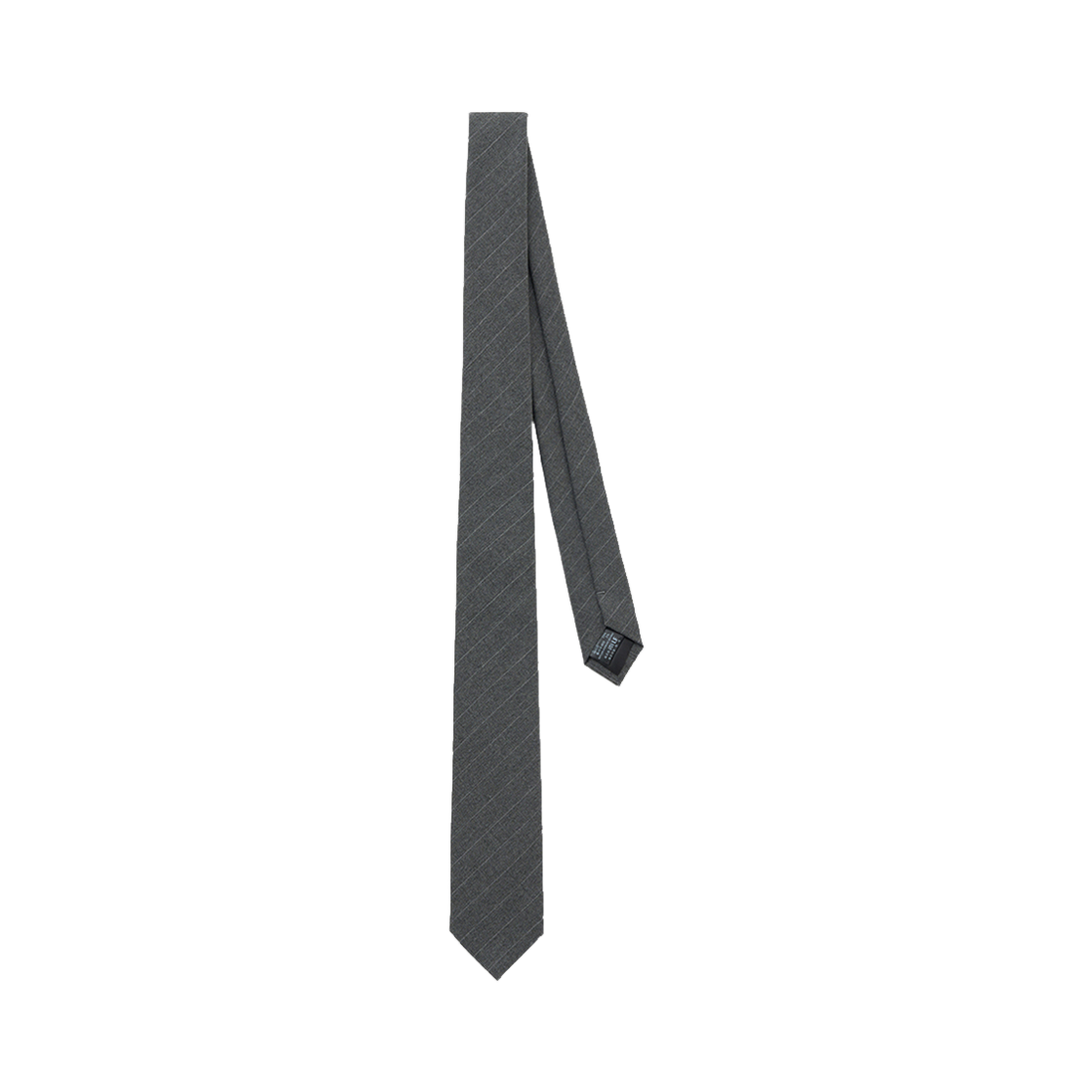 티엔지티 핀스트라이프 슬림 타이 그레이(TNGT Pinstripe Slim Tie Grey)