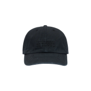 MM6 Maison Margiela Embroidered Baseball Cap Black