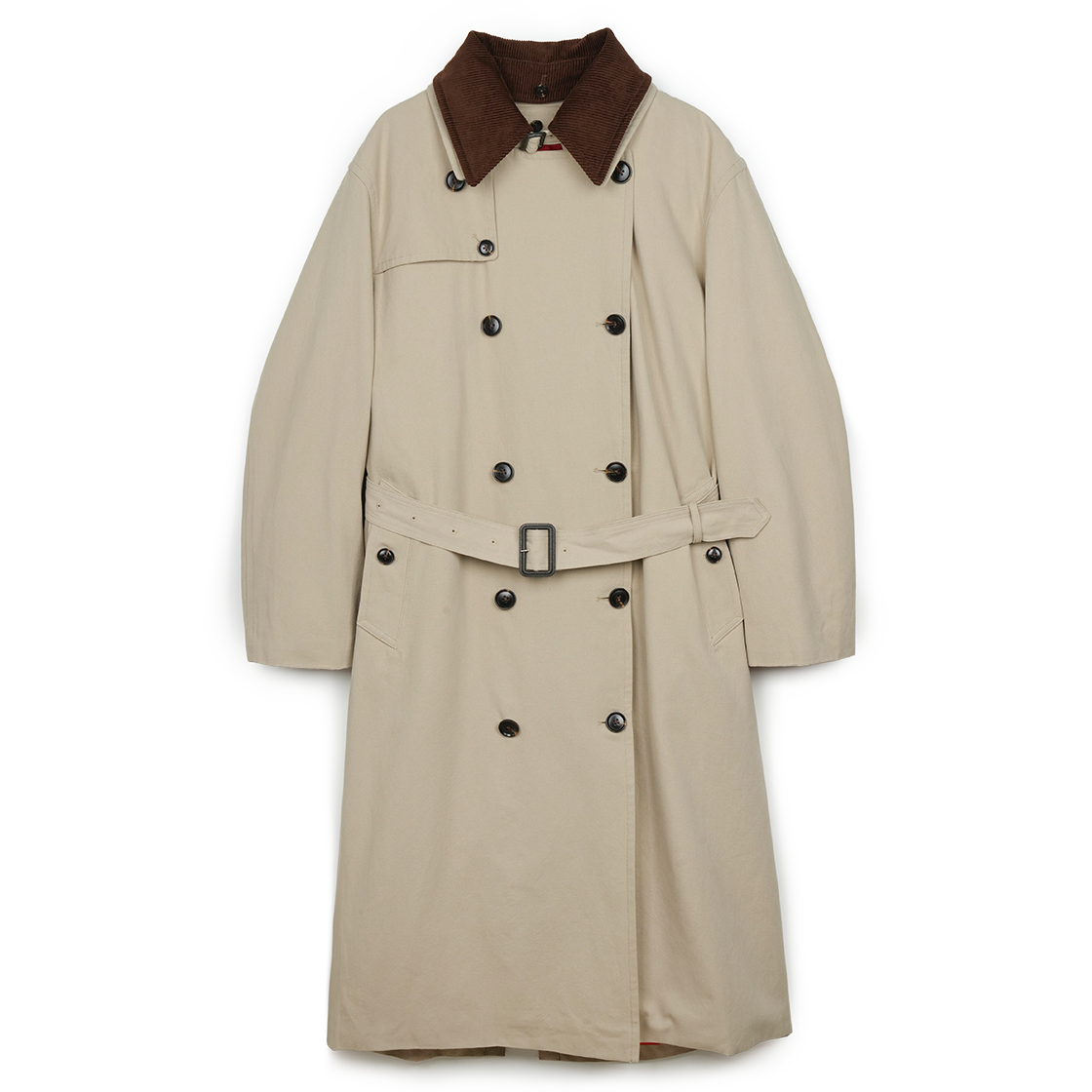 그린버터 듀얼 시즌 헤리티지 트렌치 베이지