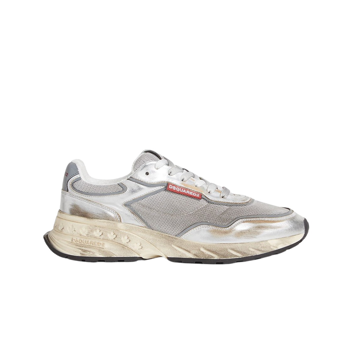 SNM0401347081852137 Dsquared2 Sprinter Sneakers Silver