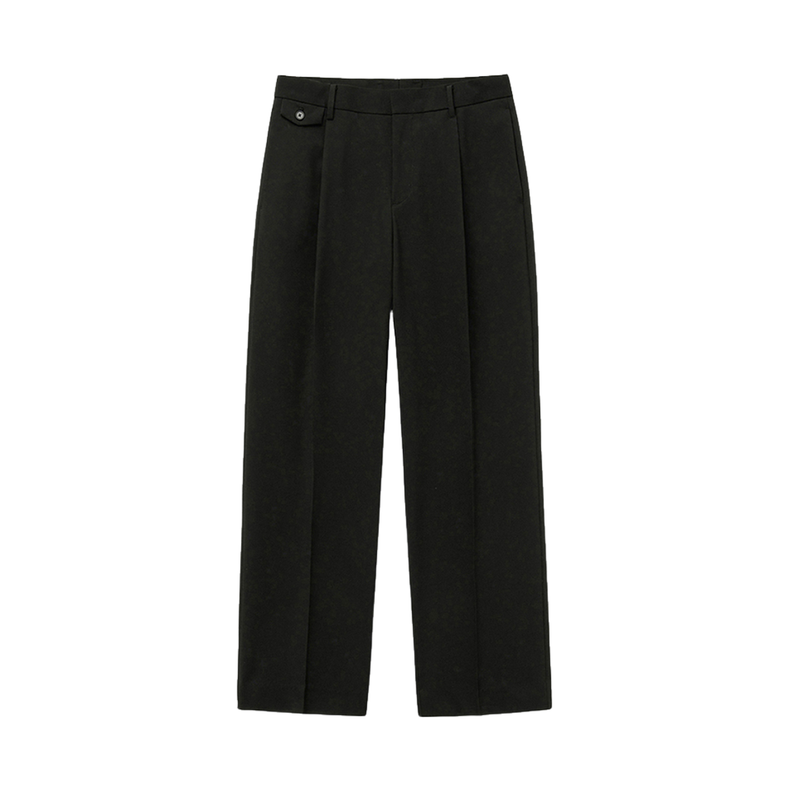 TNPA5F001BK TNGT Flap Detail Wide Pants Black