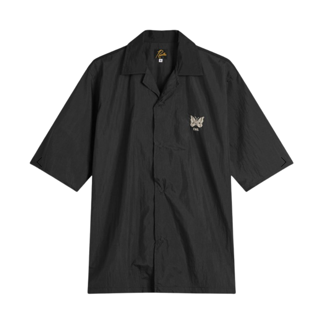 니들스 x 엔드 카바나 셔츠 블랙(Needles x END. Cabana Shirt Black)