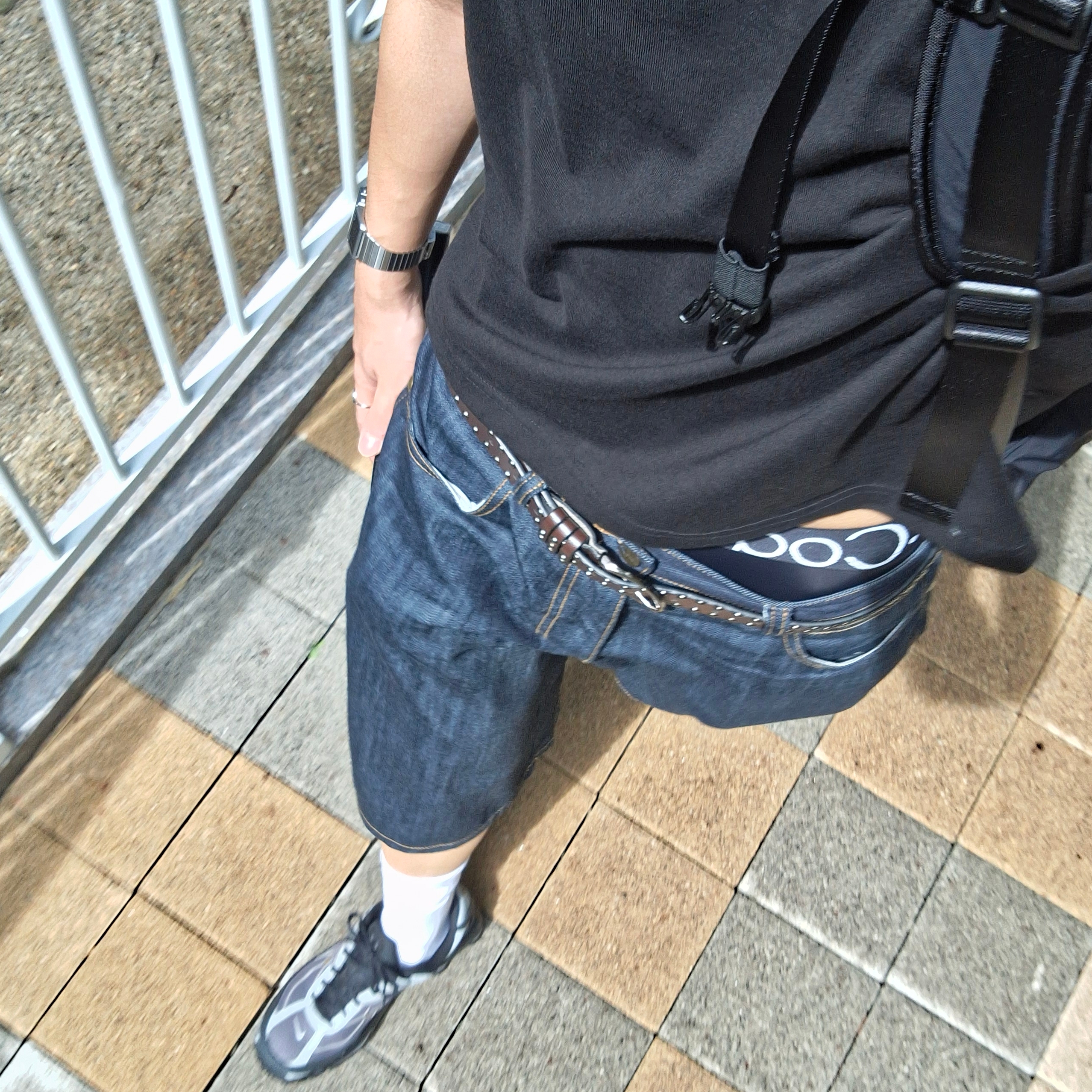 Nike Shox Ride 2 Light Graphite Anthracite 착용 스타일