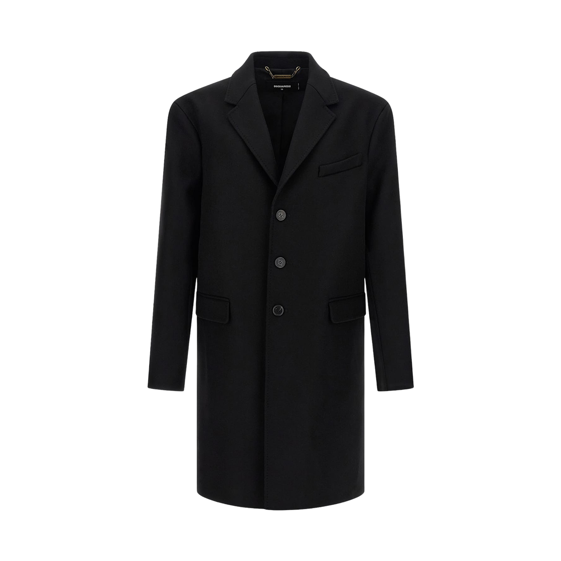 S74AA0316S53003900 Dsquared2 Easy Coat Black
