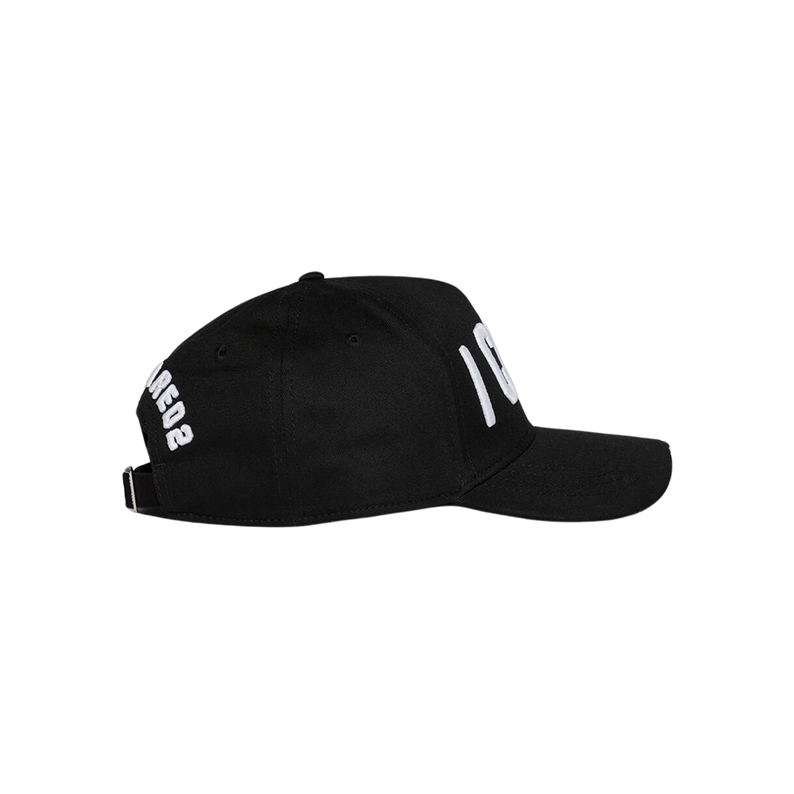 디스퀘어드2 비 아이콘 베이스볼 캡 블랙(Dsquared2 Be Icon Baseball Cap Black) - 3