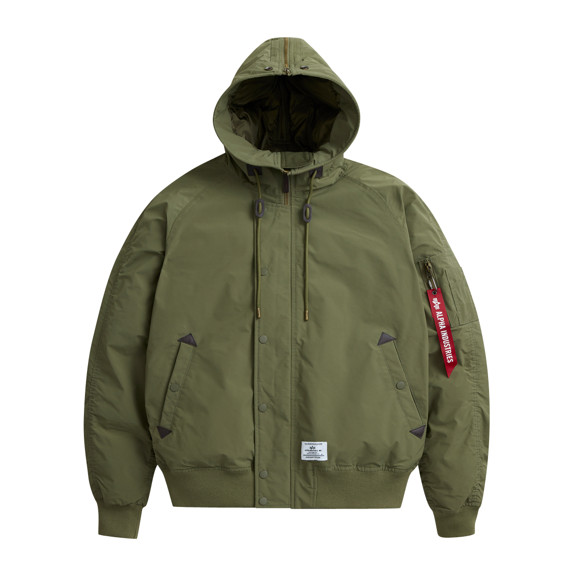 AICOI0000010BLK ALPHA INDUSTRIES N-2b Artitude Og-107 Green