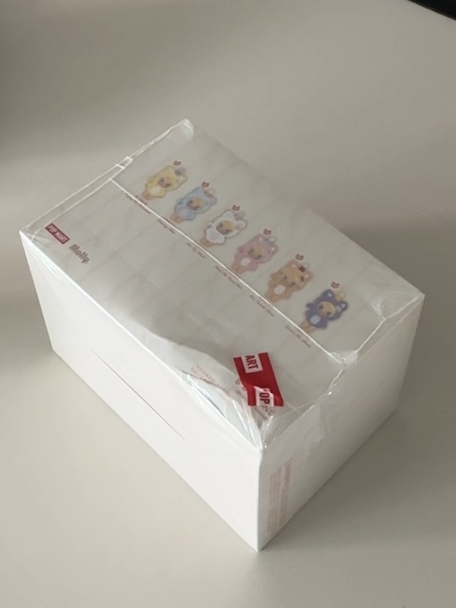 Pop Mart Baby Molly Pocket Friends Series Vinyl Plush Pendant (6 Blind Boxes) 착용 스타일 - 5
