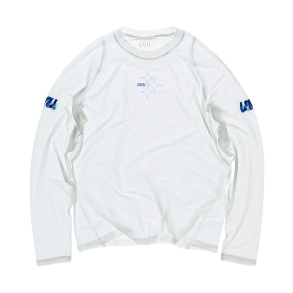 UVU 돌로미티 롱슬리브 러닝 탑 화이트(UVU Dolomiti L/S Running Top White)