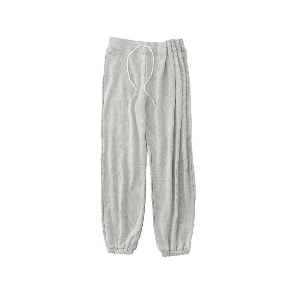 KW5DPALUK01IV Ulika Sanctus Women Curtain Jersey Pants Ivory - 25FW
