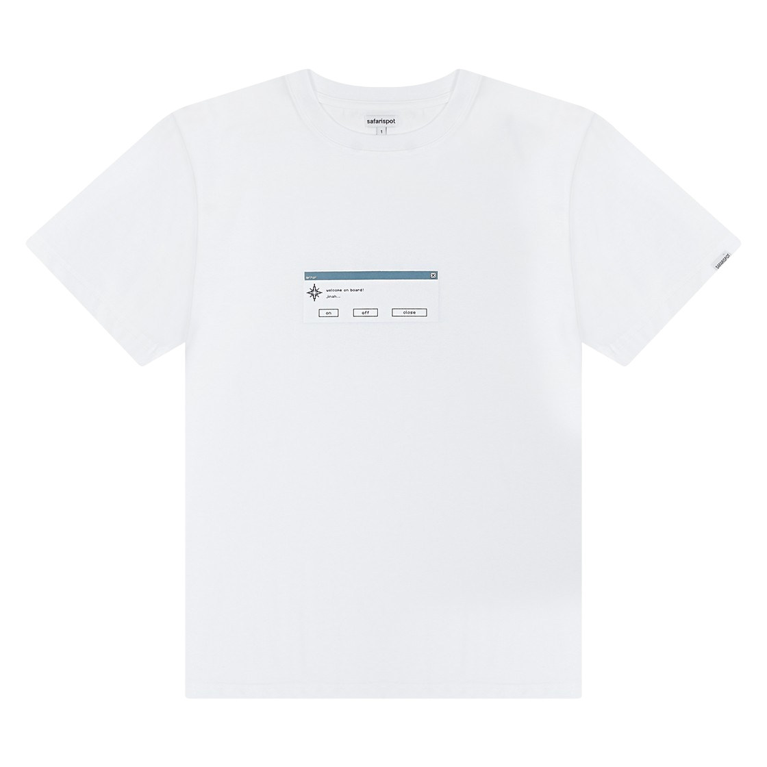 진아온 코퍼레이션 X 사파리스팟 티 화이트(Jinahon Corporation X Safarispot Tee White)