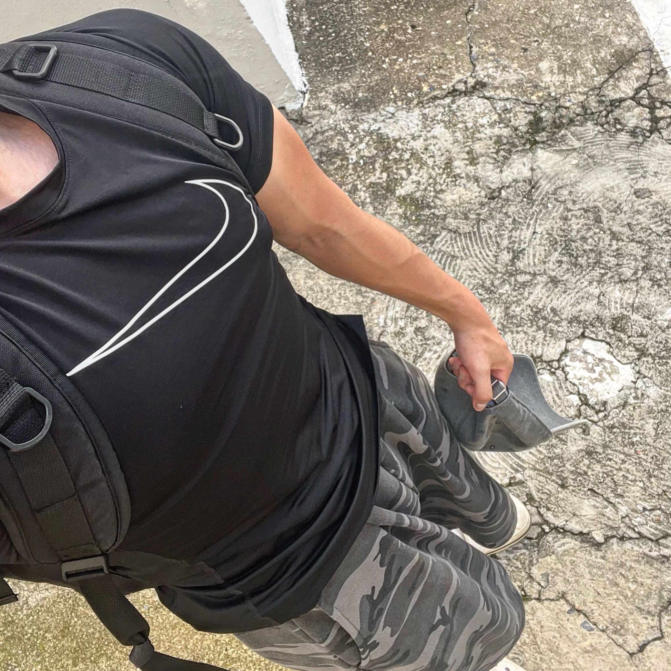 Nike Pro Dri-Fit Tight-Fit Short Sleeve Top Black - Asia 착용 스타일