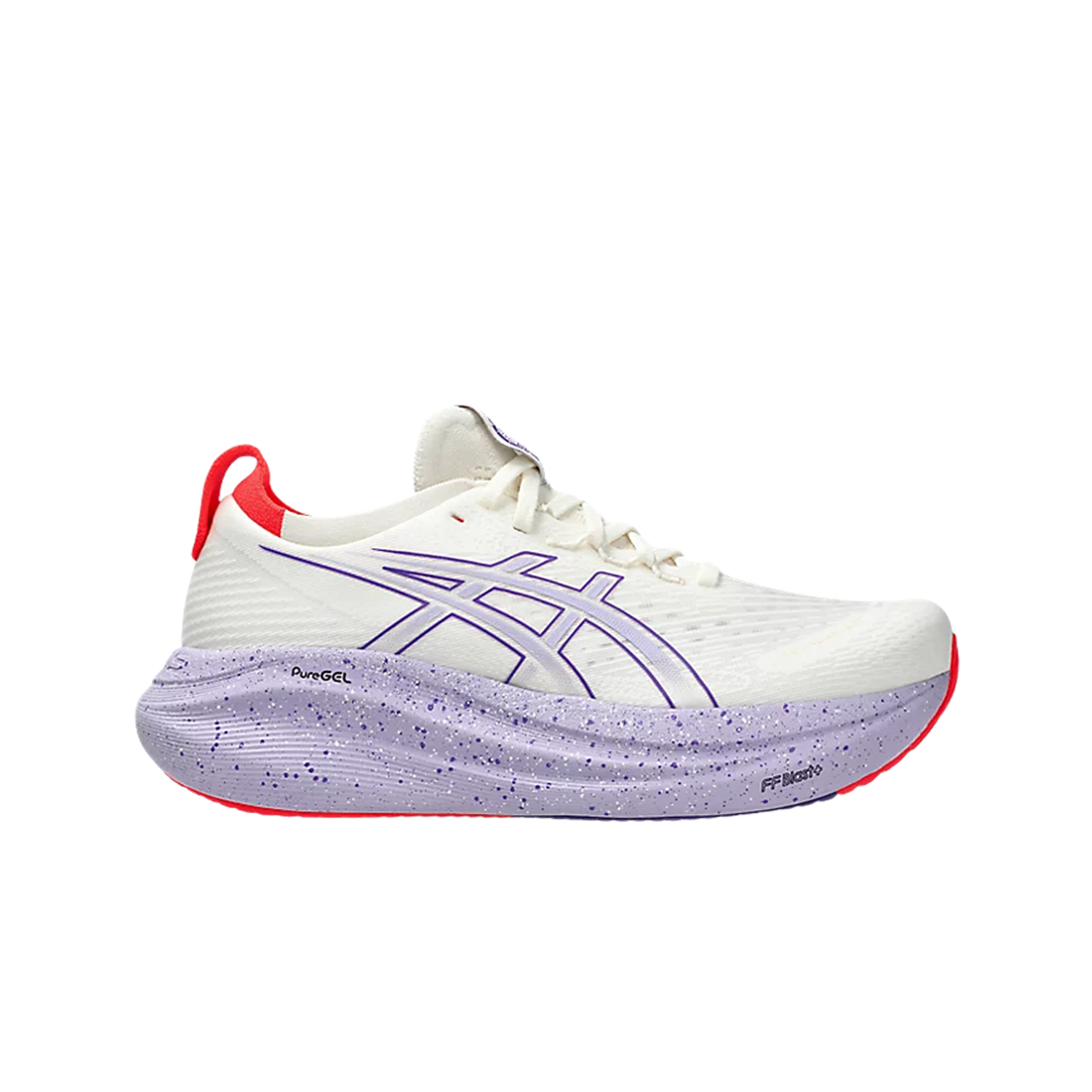 (W) 아식스 젤 님버스 27 도쿄 크림 에도 퍼플((W) Asics Gel-Nimbus 27 Tokyo Cream Edo Purple) - 1