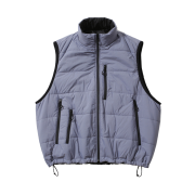 [FW25]moif Reversible Puff Vest Sky Blue/Black