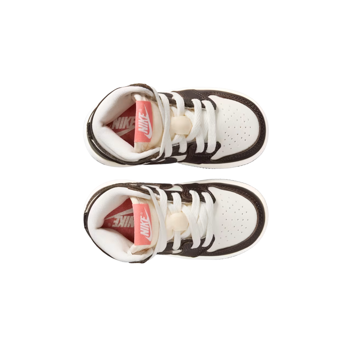 (TD) 조던 1 레트로 하이 OG 바로크 브라운 앤 세일((TD) Jordan 1 Retro High OG Baroque Brown and Sail) - 2