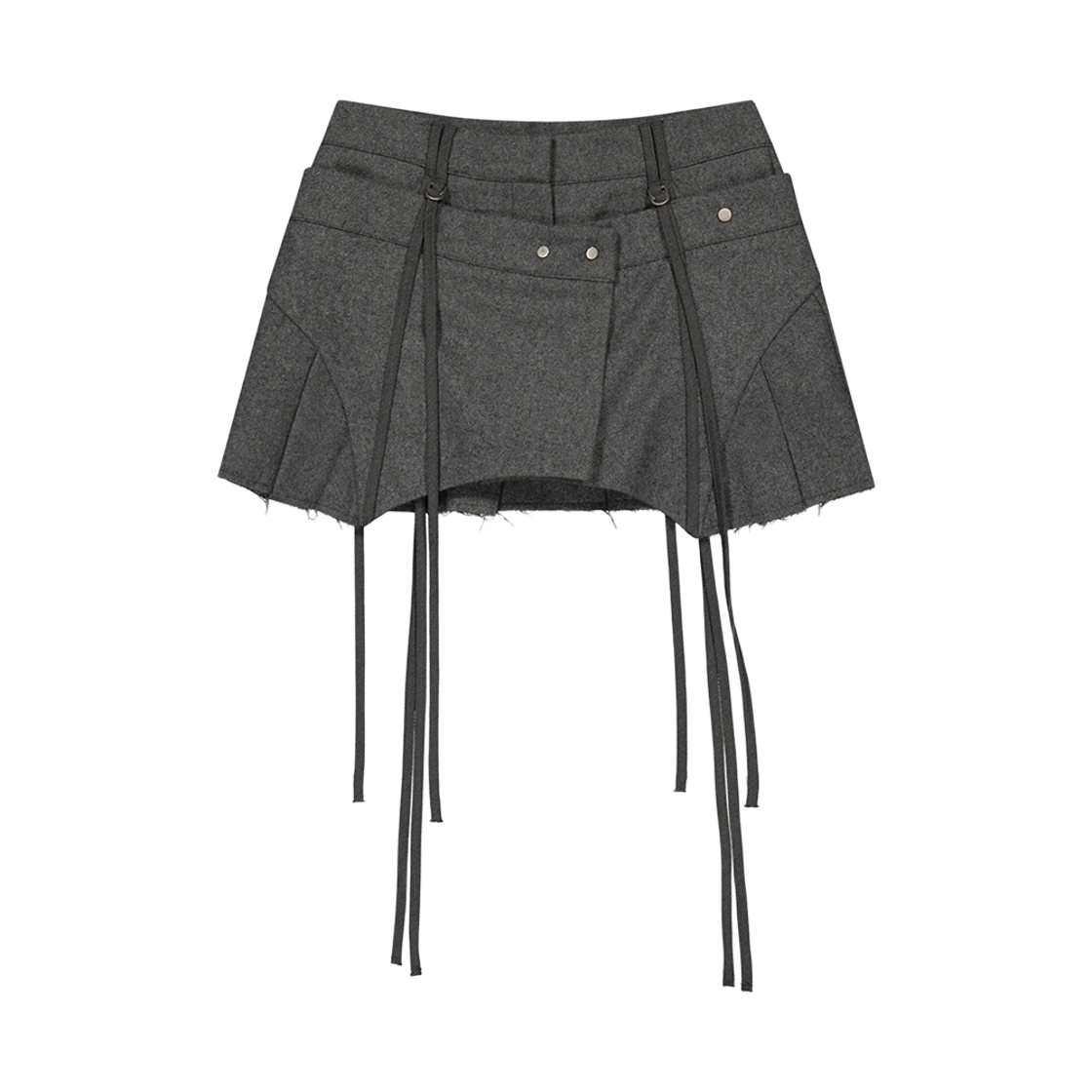오호스 마이크로 울 쇼츠 그레이(OJOS Micro Wool Shorts Grey) - 3