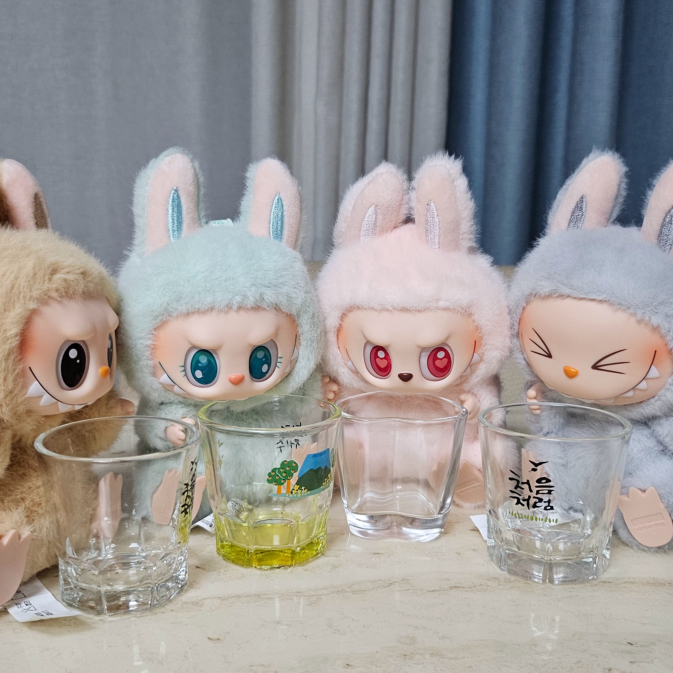 Pop Mart Labubu Let's Play Together Doll Series Sealed Case (6 Blind Boxes) 착용 스타일