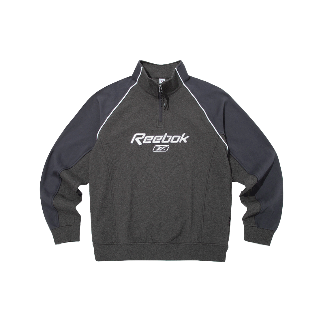 RETS5FM23G2 Reebok Premier Halfzip Sweatshirt Charcoal