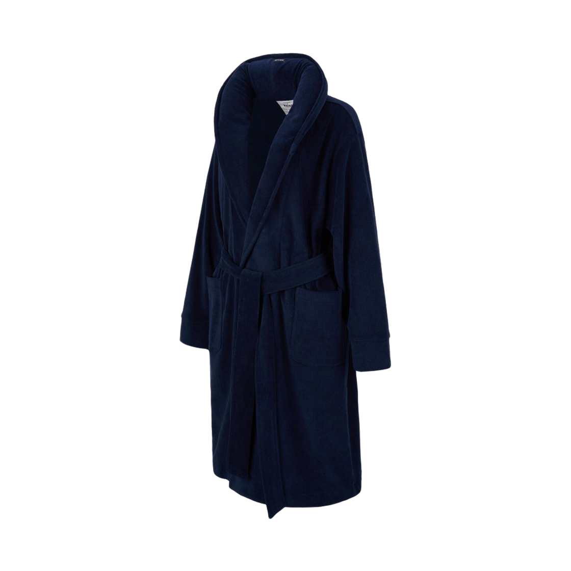 키크 필로우디 라운지 코튼 가운 네이비