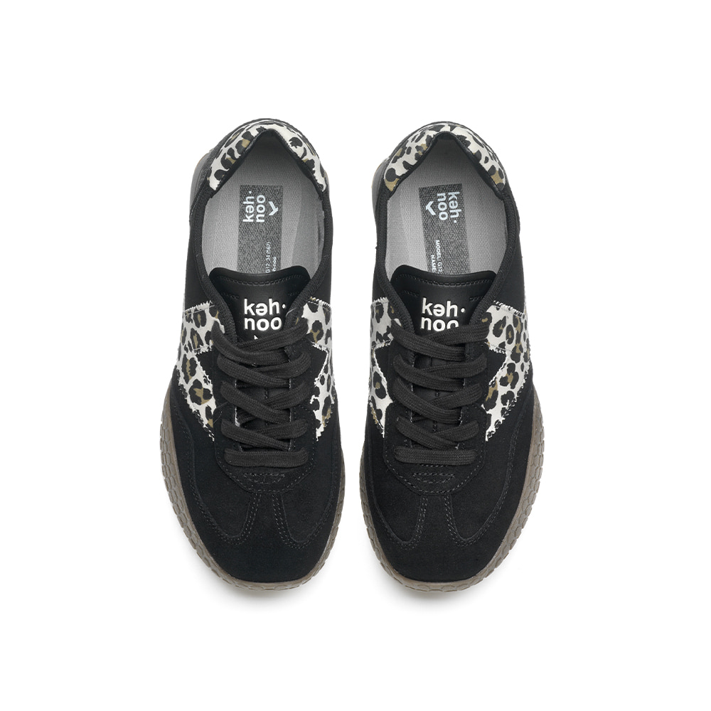 케누 KW 9762 여성 스니커즈-블랙(Keh Noo KW 9762 - Black) - 3
