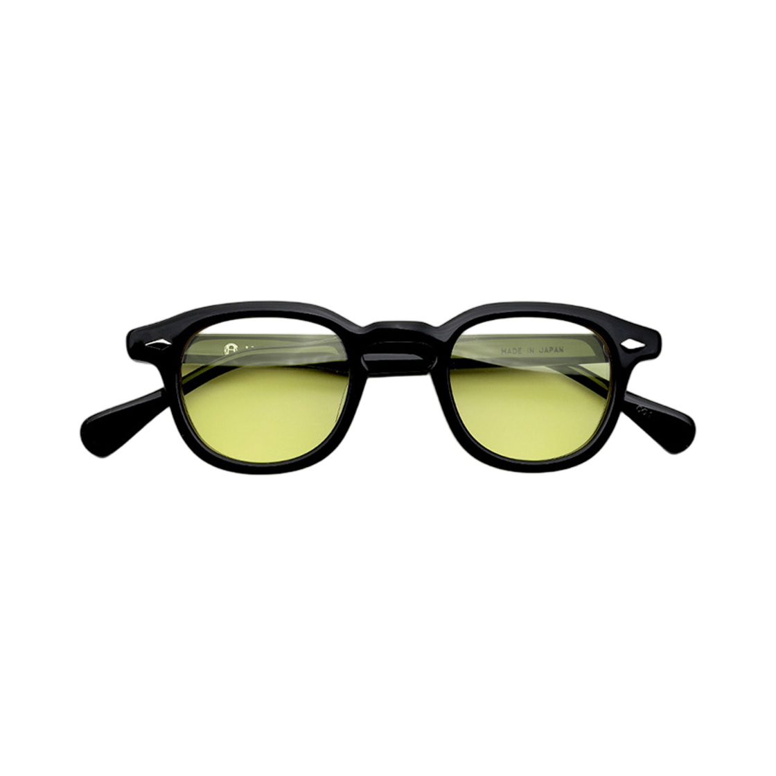 - Harman Optical Wallis Celluloid Black Yellow Tint Lenses