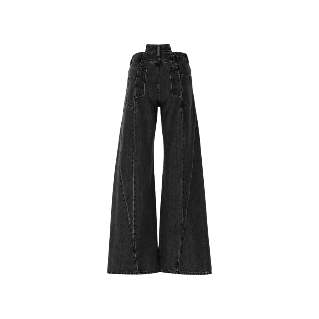 (W) 메종 마르지엘라 데님 팬츠 블랙((W) Maison Margiela Denim Pants Black) - 2