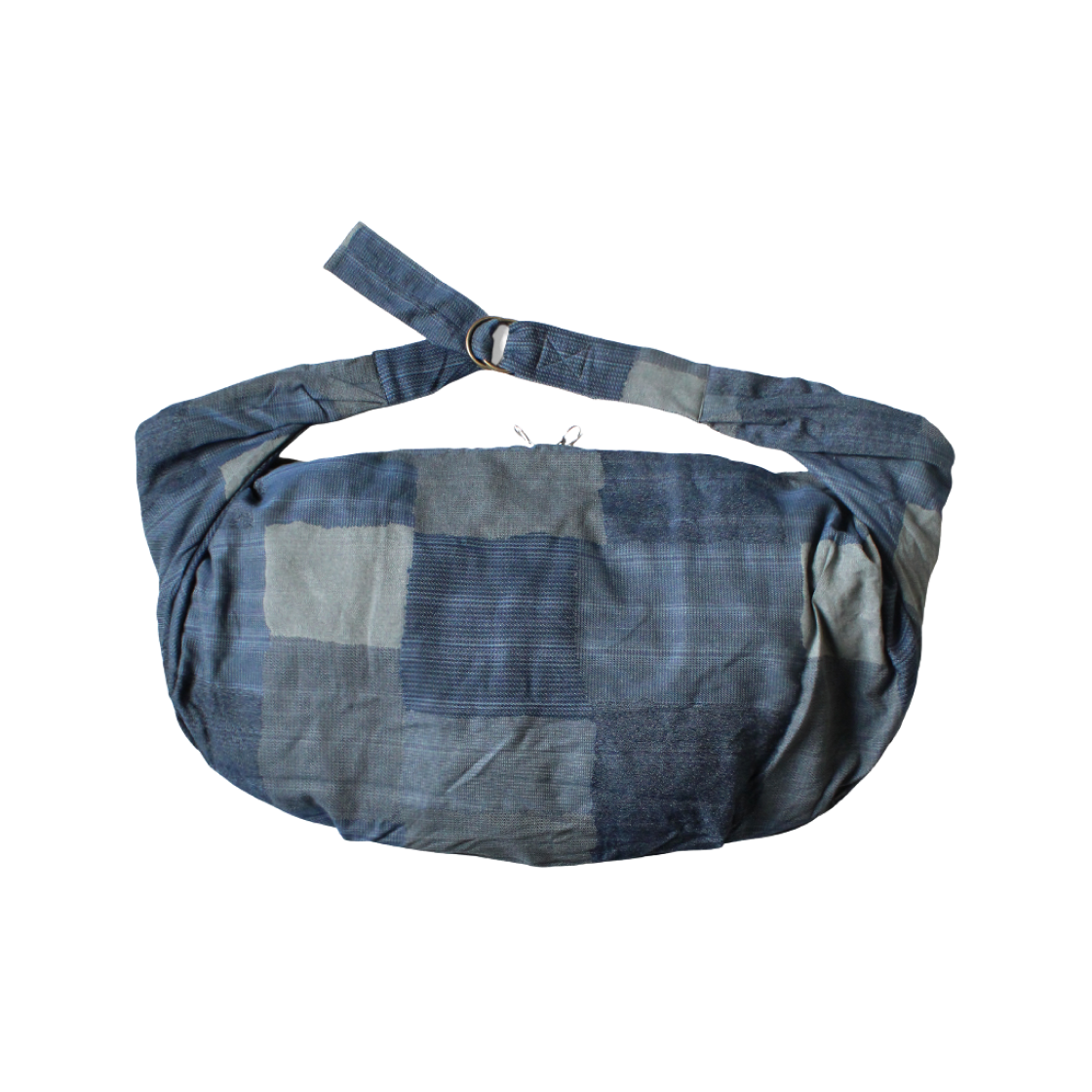 캐피탈 츠기하기 패턴 트랜짓 스너프킨 백 네이비(Kapital Tugihagi Pattern Transit Snufkin Bag Navy)