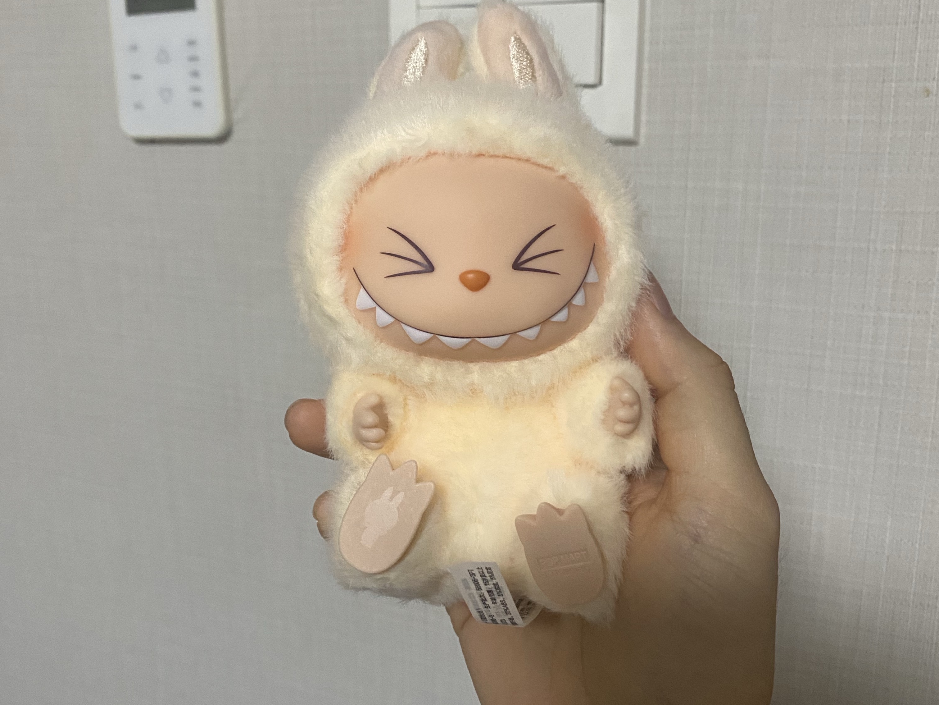 Pop Mart Labubu Let's Play Together Doll Series Sisi Keyring (Opened Case) 착용 스타일