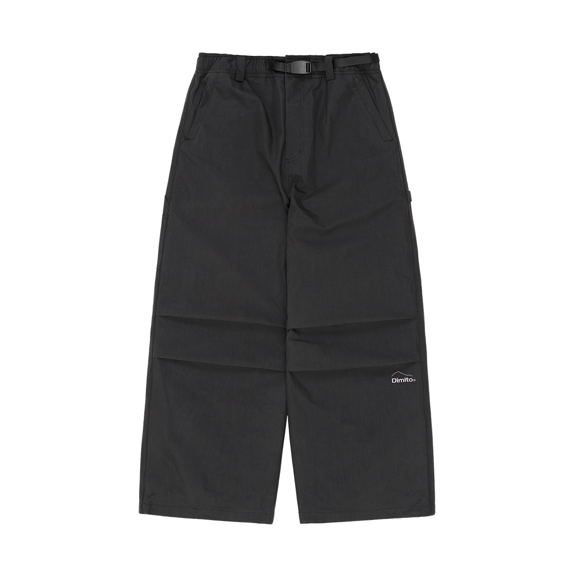 디미토 카펜터 와이드 팬츠 와이드 핏 레벨 1 페이드 블랙(Dimito Carpenter Wide Pants Wide Fit Lv.1 Fade Black) - 1