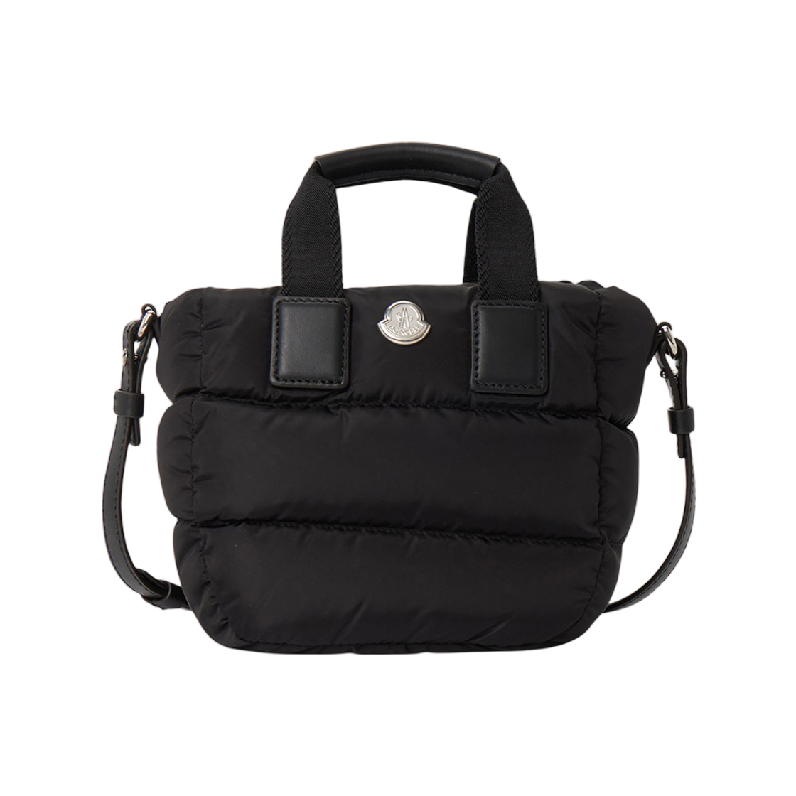 K2-09B-5L00004-M6275-999 (W) Moncler Caradoc Micro Padding Tote Bag Black - 25FW