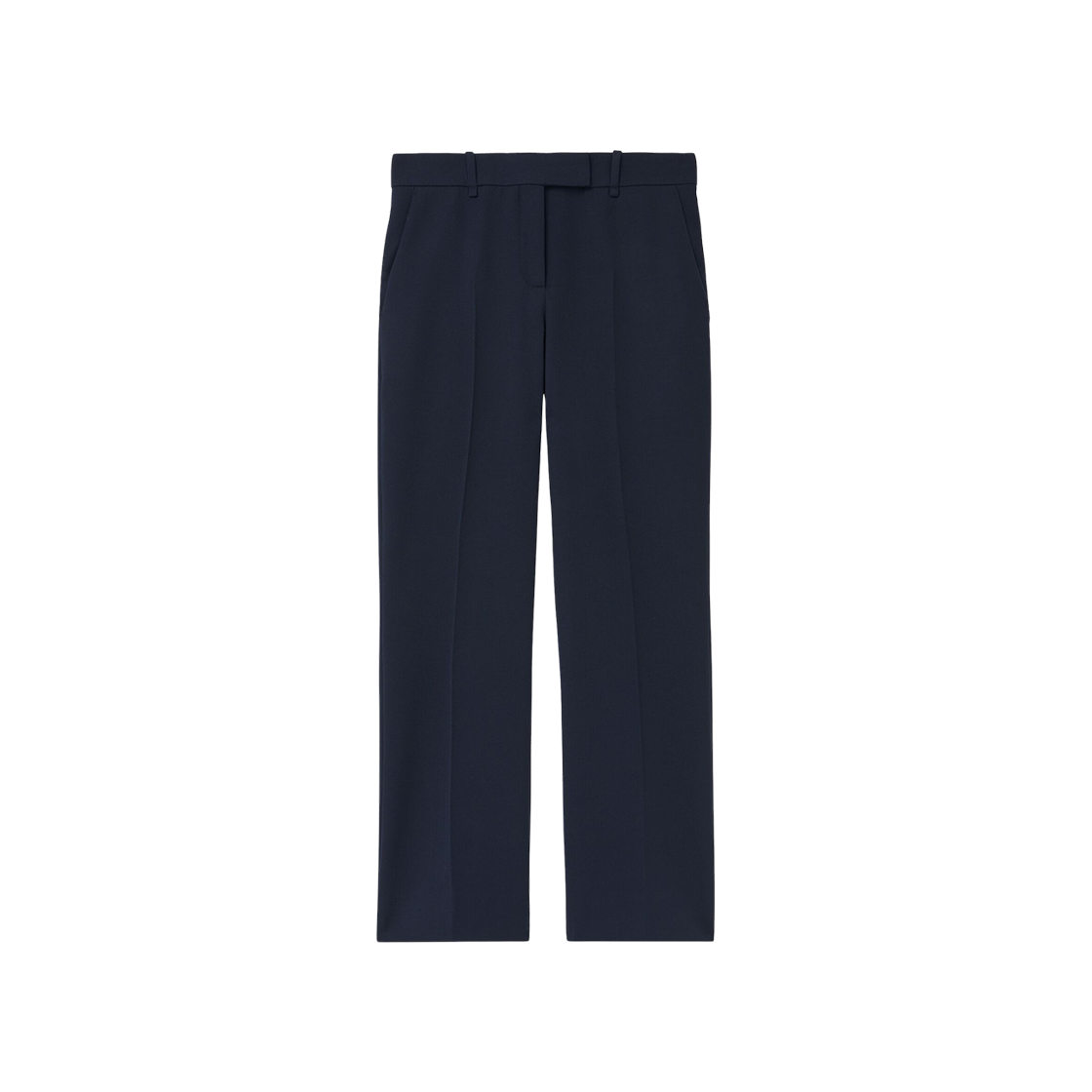 (W) 알렉산더 맥퀸 테일러드 트라우저 네이비((W) Alexander McQueen Tailored Trousers Navy)