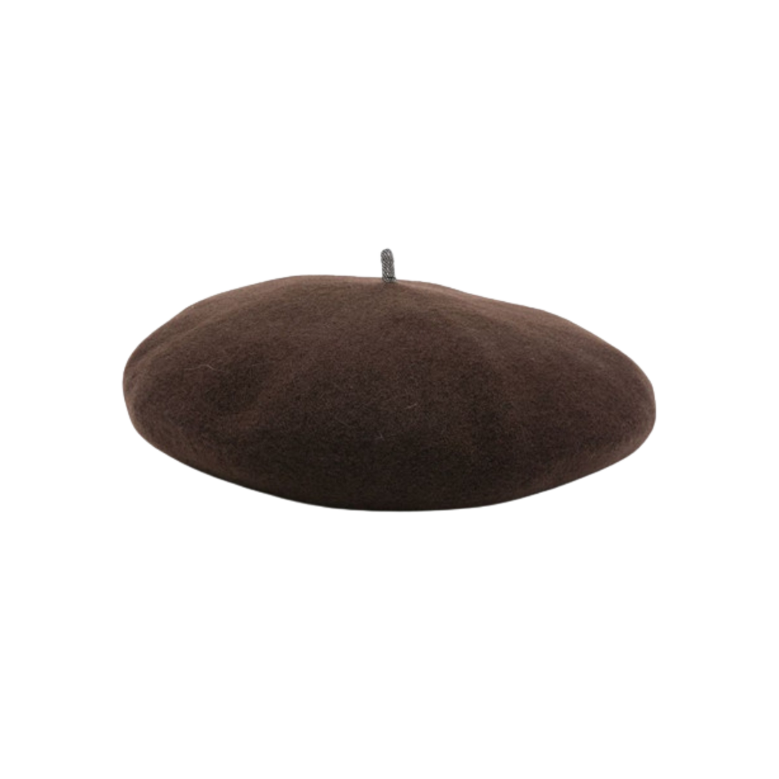 (W) 브루넬로 쿠치넬리 울 베레모 브라운((W) Brunello Cucinelli Wool Beret Brown) - 1