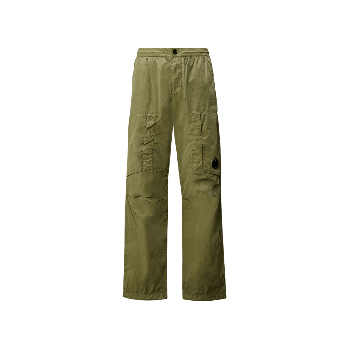 19CMPA152A005904G612 C.P. Company Chrome-R Lens Cargo Pants Green Banana - 25FW