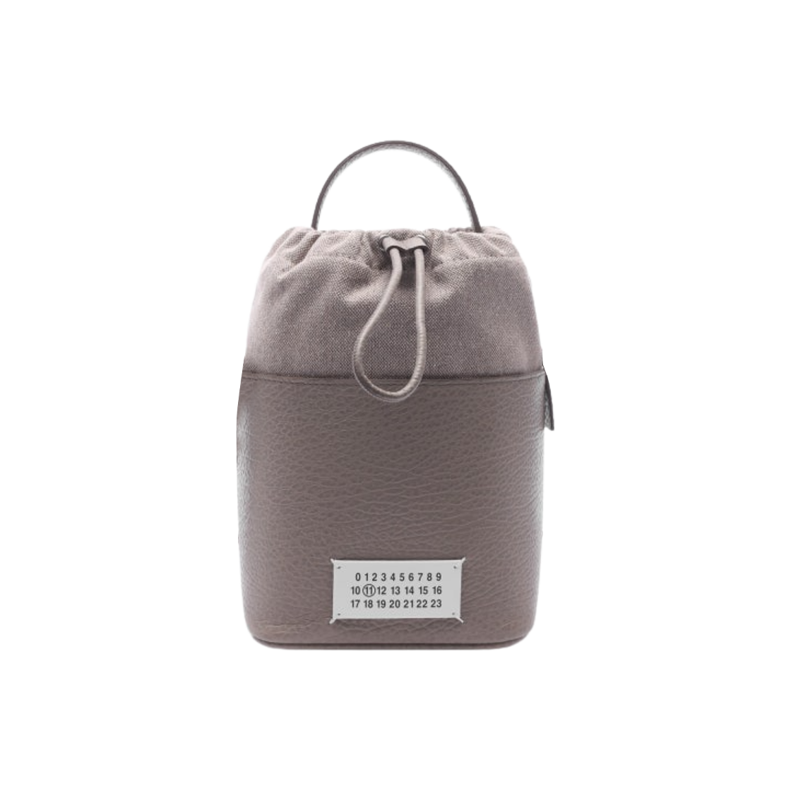 S61WG0035P4348T8046 Maison Margiela 5AC Small Bucket Bag Grey