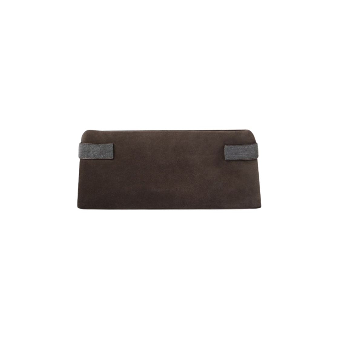 MBDLD2746P-C7284 Brunello Cucinelli Suede Clutch Brown