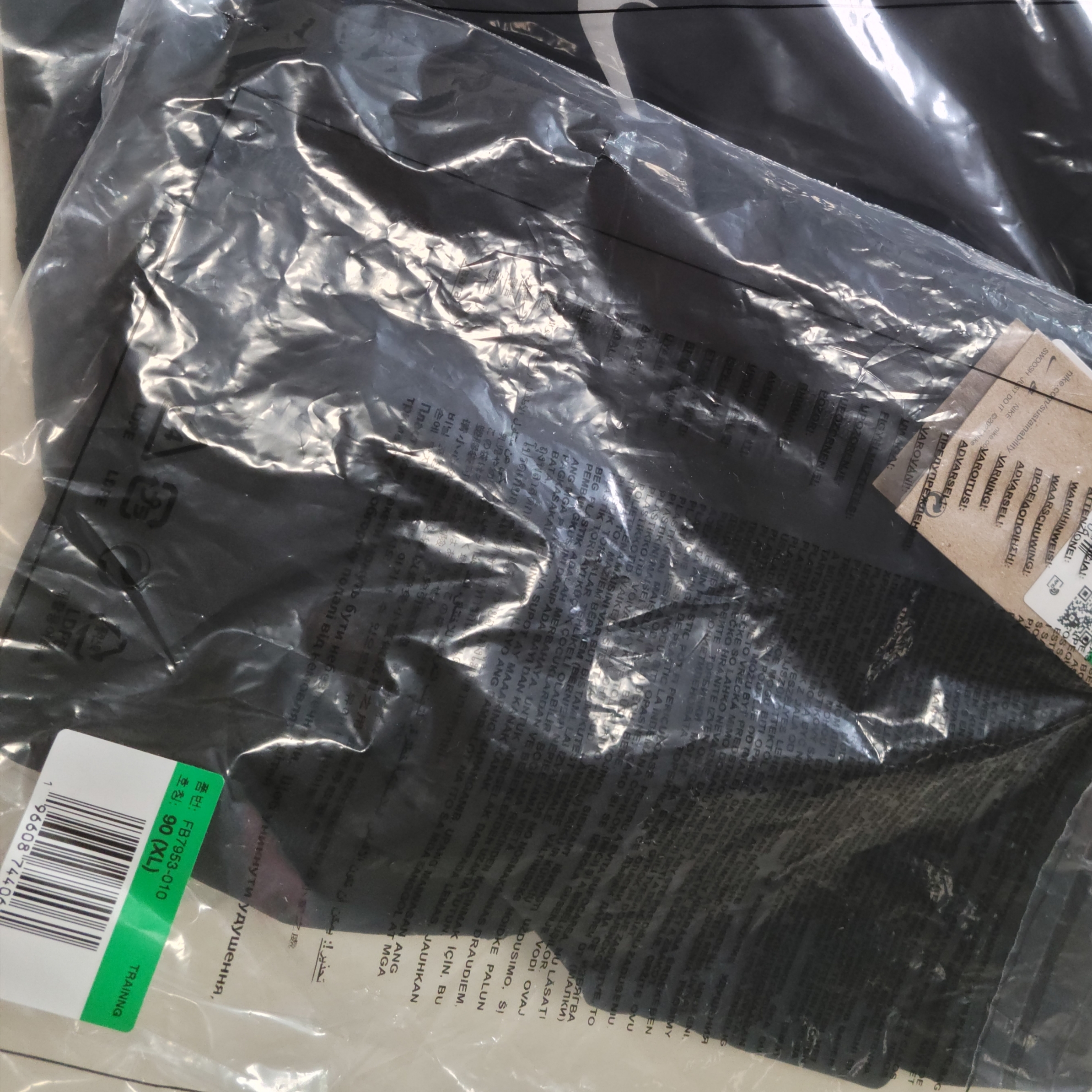 Nike Pro Dri-Fit Fitness Tights Black - Asia 착용 스타일