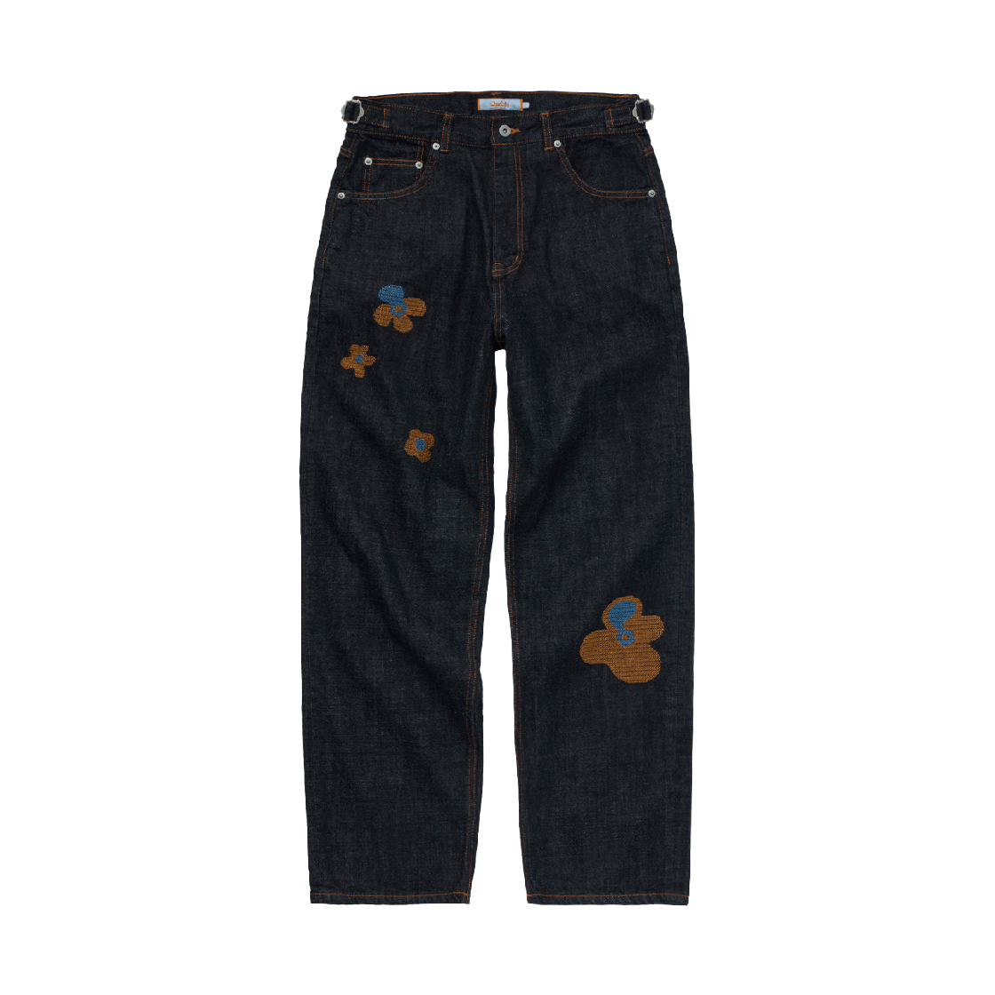 꼬떼 피크닉 가든 데님팬츠 블랙(COTTE Picnic Garden Denim Pants Black)