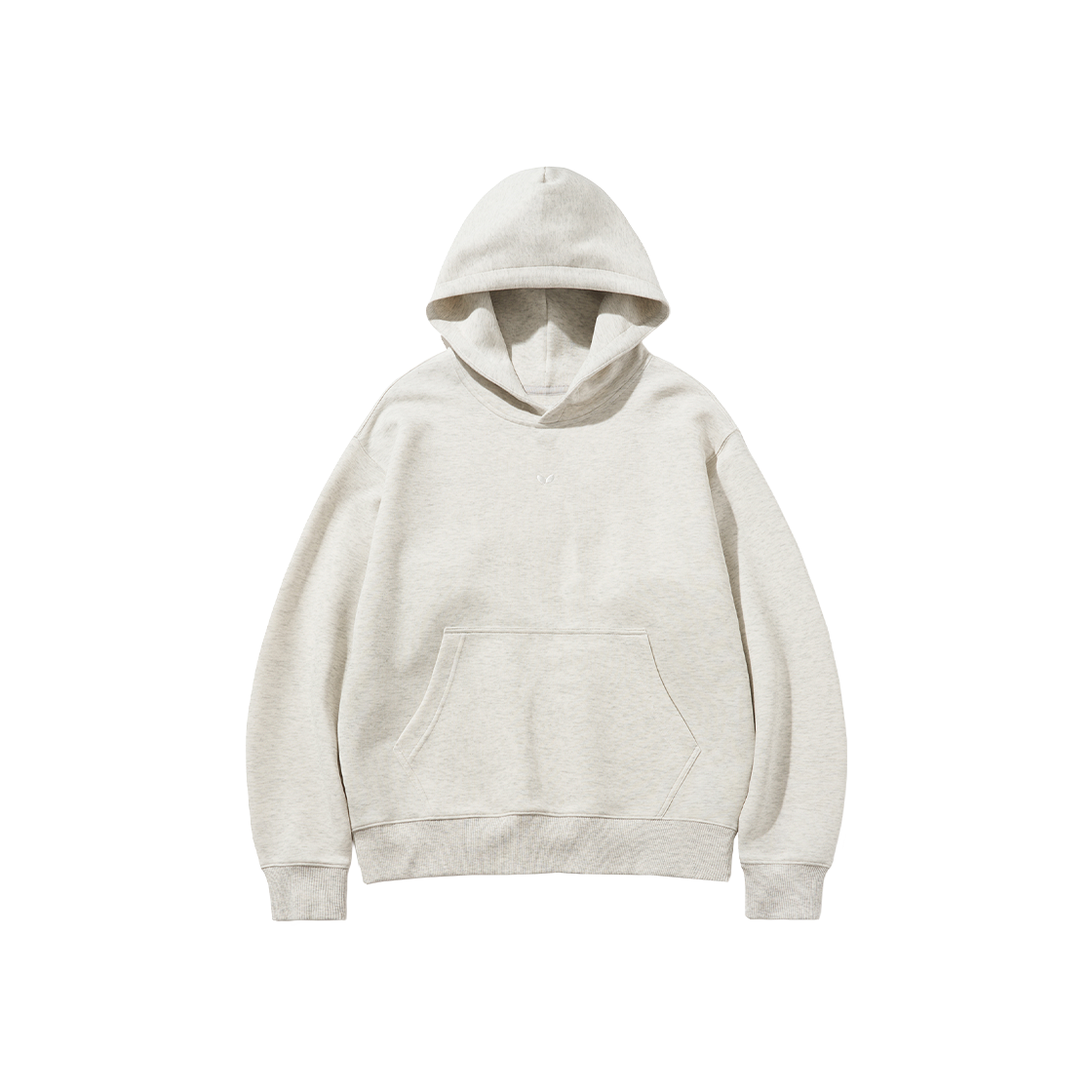 BFF1HD301AOT Butterfly Original Embroidery Logo Hoodie Oatmeal