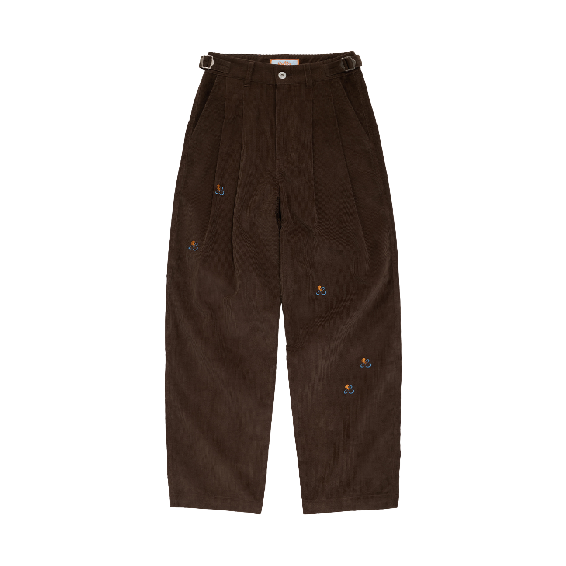 꼬떼 타이니 블라섬 코듀로이팬츠 브라운(COTTE Tiny Blossom Corduroy Pants Brown)