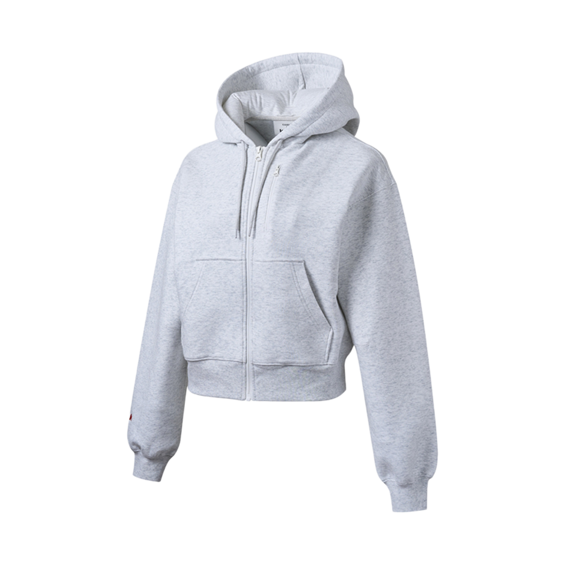 키크 필로우디 크롭 후디 V3 오트밀