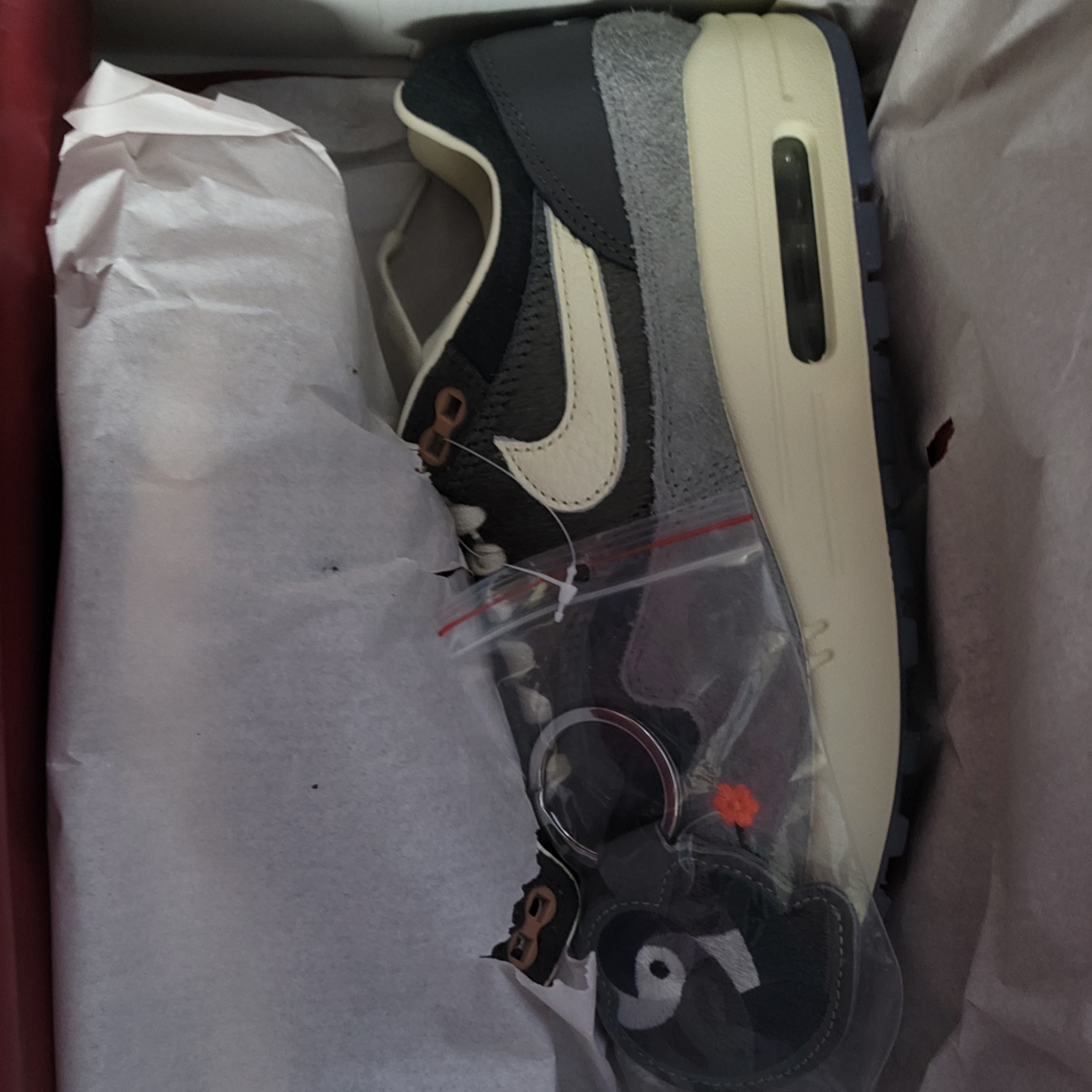 Nike x Kasina Air Max 1 SP Won-Ang Particle Grey 착용 스타일