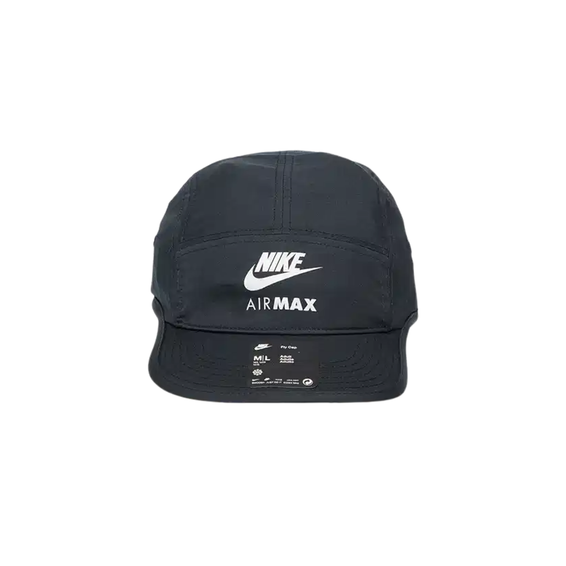 나이키 에어맥스 플라이 언스트럭처 드라이핏 캡 블랙 리플렉티브 실버(Nike Air Max Fly Unstructured Dri-Fit Cap Black Reflective Silver)