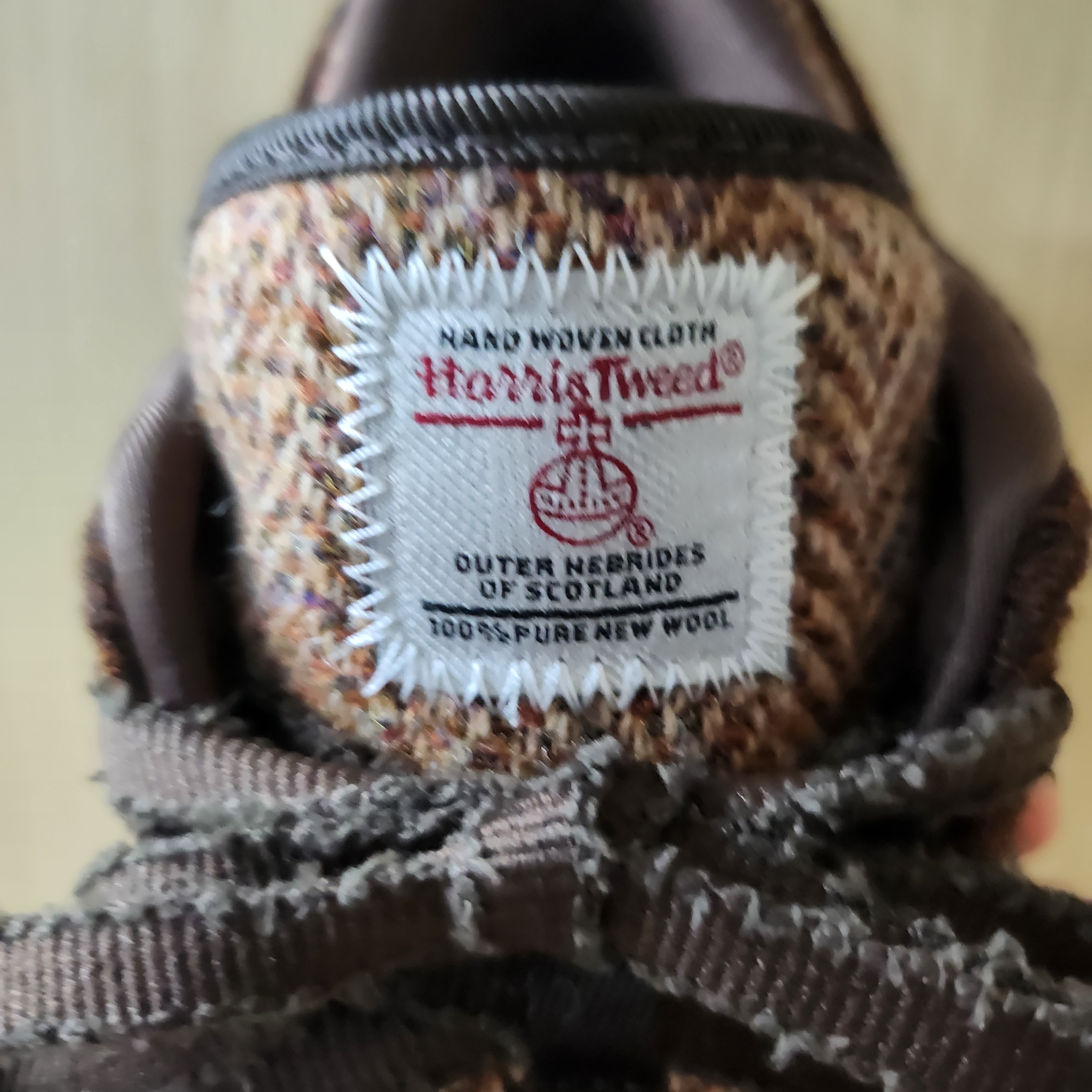 (W) Nike x Harris Tweed Dunk Low Sesame and Violet Mist 착용 스타일 - 4