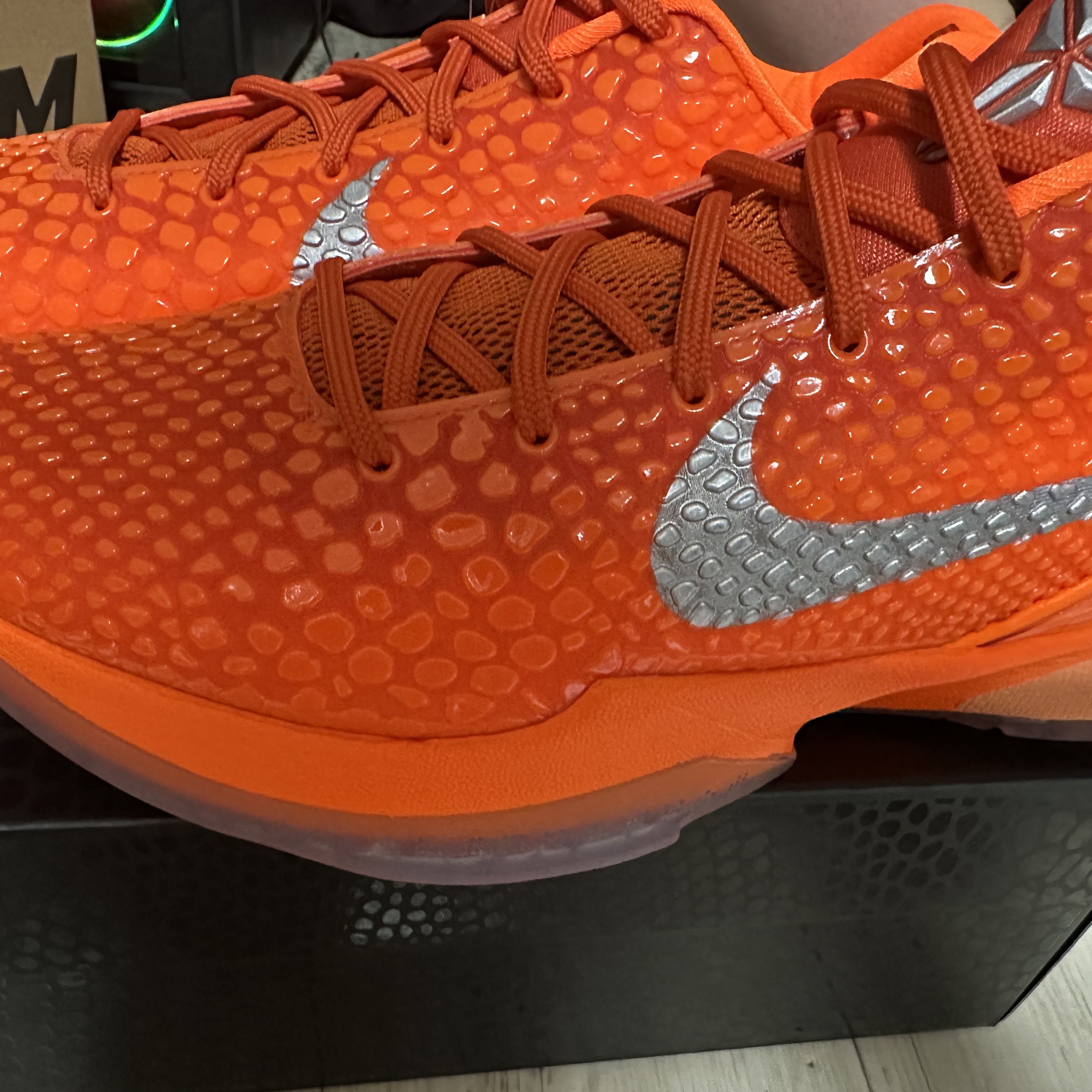 Nike Kobe 6 Protro Total Orange 착용 스타일 - 2