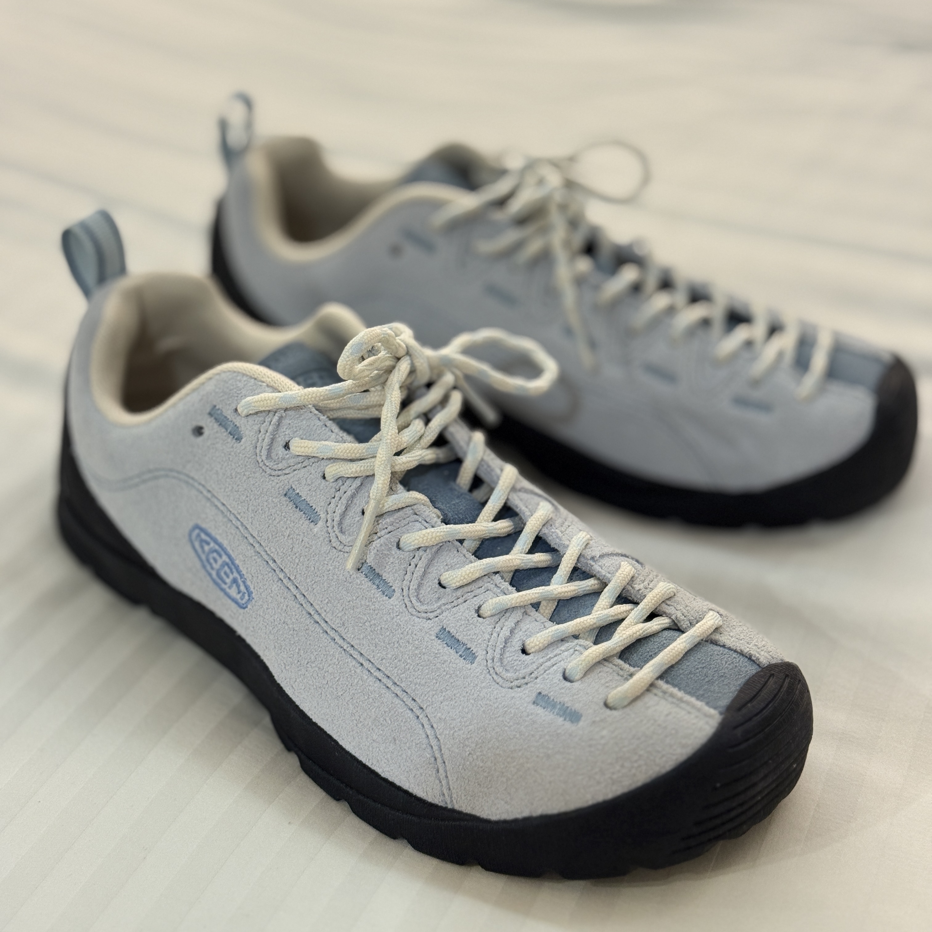 Keen Jasper Women Sneaker Ballad Blue 착용 스타일