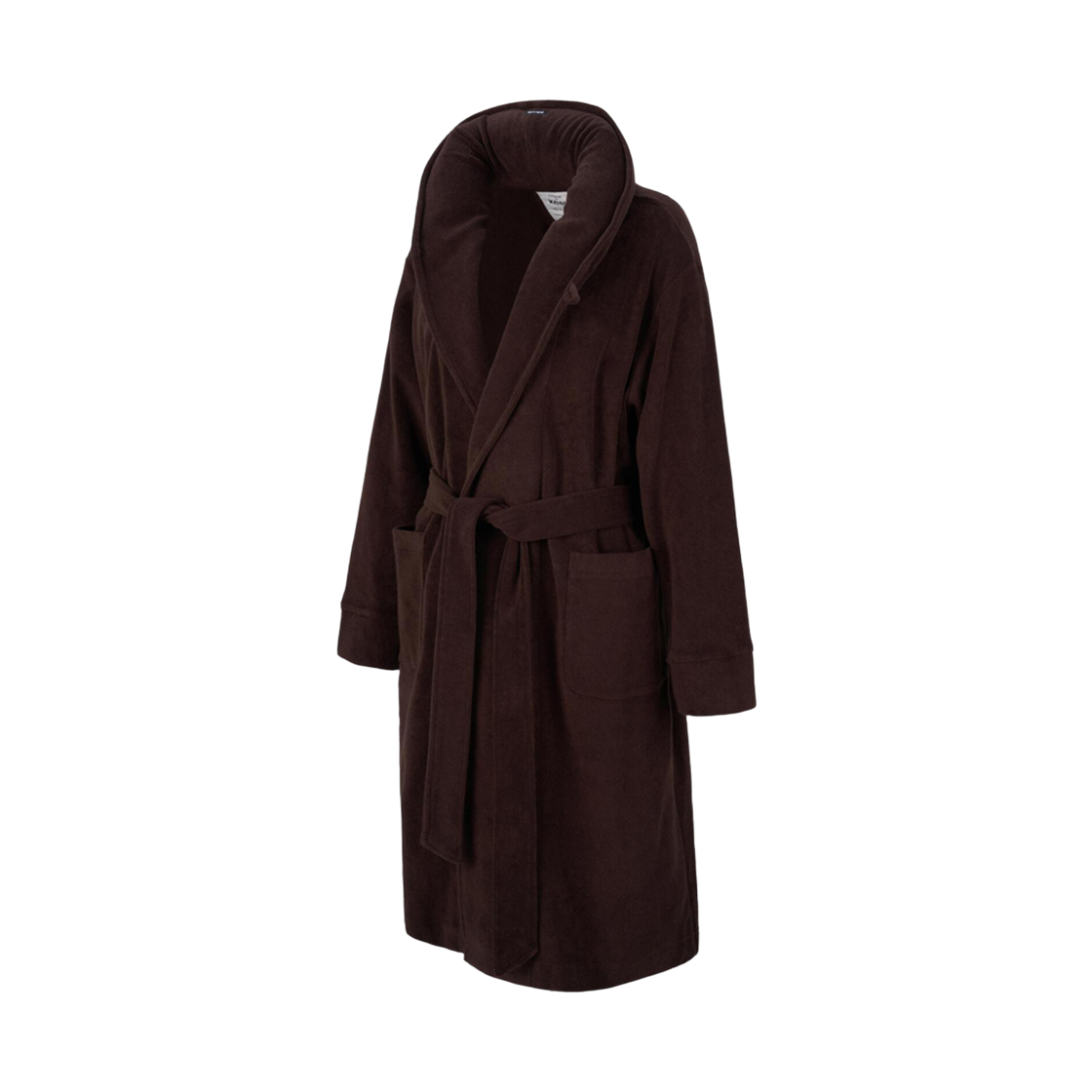 키크 필로우디 라운지 코튼 가운 브라운