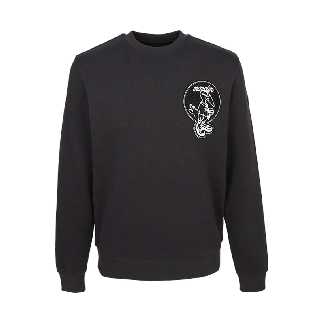 K2-091-8G00019-899V4-998 Moncler Sweatshirt 8G00019 899V4 998 Black - 25FW