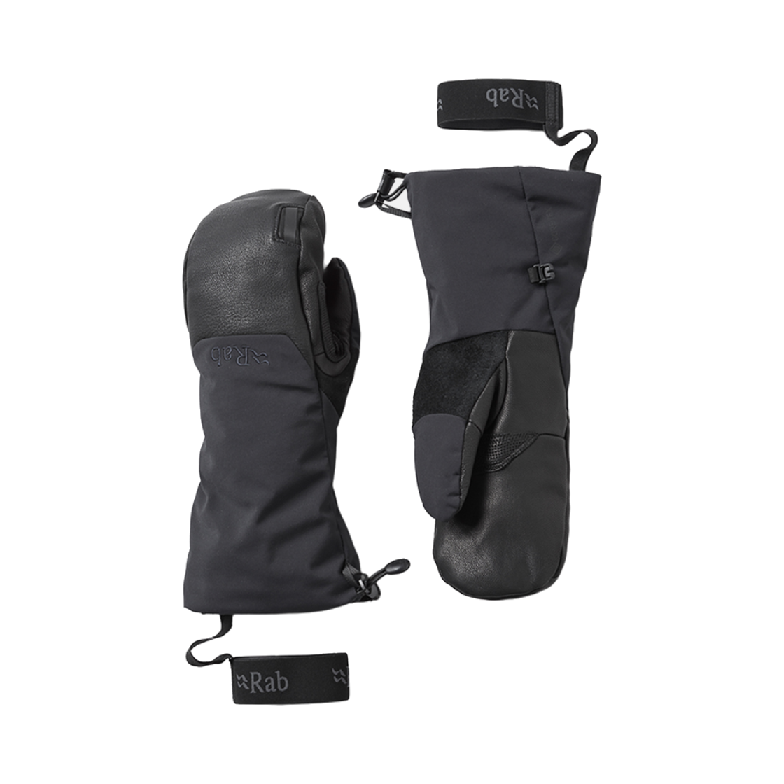 랩 가이드 쥐티엑스 미트 블랙(Rab Guide GTX Mitts Black)