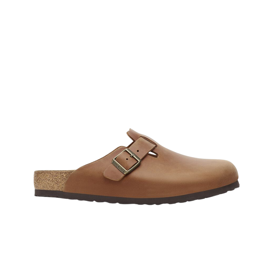 1028179 Birkenstock Boston BS Oiled Leather Cognac - Regular