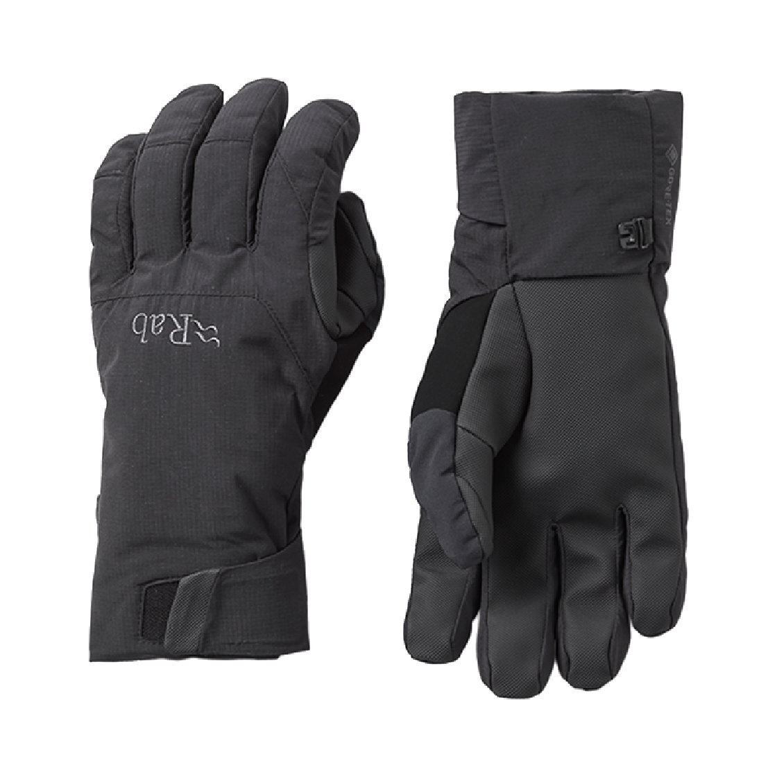 랩 크레스타 쥐티엑스 글러브 블랙(Rab Cresta GTX Gloves Black)